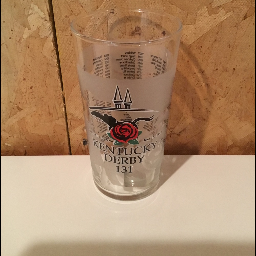 131st Kentucky Derby Churchill Downs Rare Glass
